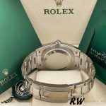 Rolex Datejust 126334 0015 Fluted Bezel Blue Diamond Dial 41MM Mens Replica Watch - Image 16