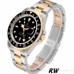 Rolex GMT-Master II 16713LN Steel Yellow Gold Black Dial 40MM Mens Replica Watch - Image 3