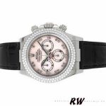 Rolex Cosmograph Daytona 116589 White MOP Arabic Dial 40MM Mens Replica Watch - Image 4