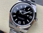 Rolex Explorer SRL156 14270 Stainless Steel Black Dial 36MM Mens Replica Watch - Image 5