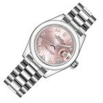Rolex Datejust 279166 Pink Roman Numeral Dial Domed Bezel 28mm Lady Replica Watch - Image 3