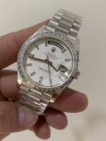 Rolex Day-Date 40 Platinum Meteorite Diamond Dial M228396TBR 0027 Men's Watch - Image 5