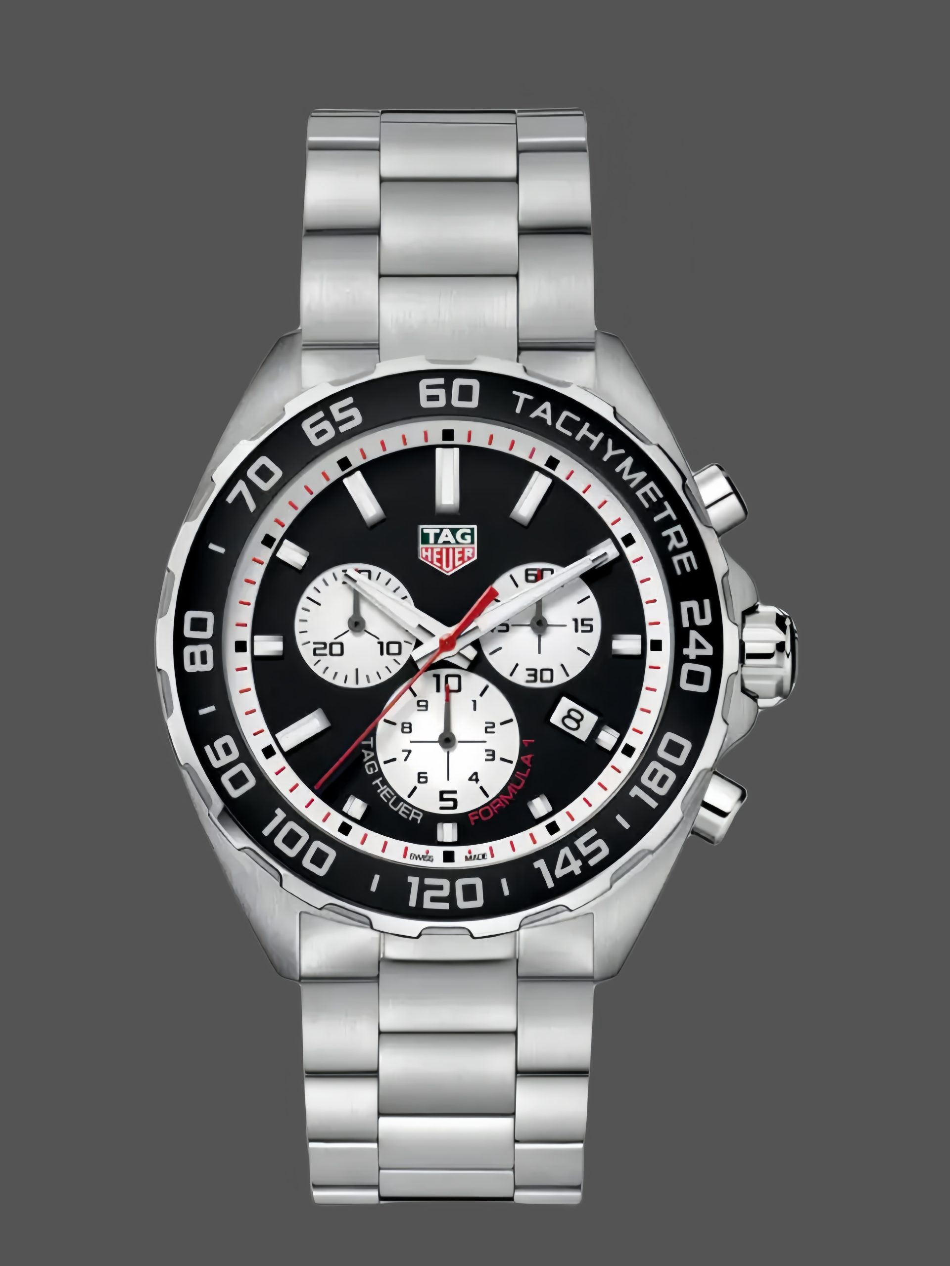 B2EBA8DA-7E9B-219D-D923-1D6D7C105EE9 Tag Heuer Formula 1 Chronograph Black Dial CAZ101E.BA0842 Quartz 43mm - Image 1