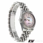 Rolex Datejust 179174 Decorated Mother Of Pearl Dial Fluted Bezel 26MM Lady Replica Watch - Image 2