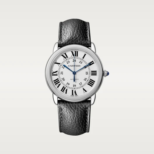 B38ADA6A-E41D-EFE1-A6A2-41DDD289959D CARTIER MONTRE RONDE SOLO Silver Gray 42mm - Image 1