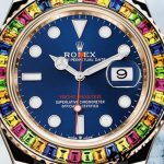 Rolex Yacht-Master 116695 Black Rubber Strap Blue Dial 40MM Mens Replica Watch - Image 2