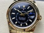 Rolex Sky Dweller 42mm18 kt Yellow Gold Black Dial m336938 0005 - Image 5