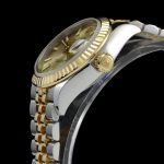 Rolex Datejust 279173 Champagne Index Dial Fluted Bezel 28mm Lady Replica Watch - Image 12