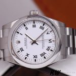 Rolex Oyster Perpetual 177200 White Roman Dial Oyster Bracelet 31mm Lady Replica Watch - Image 4