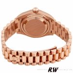Rolex Datejust 279175 Chocolate Index Dial Fluted Bezel 28mm Lady Replica Watch - Image 6