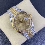 Rolex Datejust 36 126233 0045 Champagne Fluted Motif Diamond Dial - Image 4