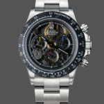 Rolex Daytona 116520 ADG Skeleton Dial Steel Bracelet Steel Case Replica Watch