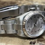 Rolex Oyster Perpetual 176234 Silver Roman Diamond Dial 26MM Lady Replica Watch - Image 3