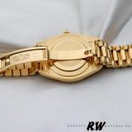 Rolex Day-Date 218238 Champagne Index Dial Yellow Gold 41MM Mens Replica Watch - Image 5