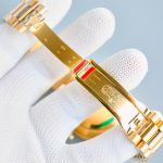 Rolex Day-Date 118348 Yellow Gold White Dial 36mm Unisex Replica Watch - Image 6