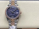 Rolex Datejust 31 Purple Roman Diamond Dial Jubilee 278381RBR - Image 3