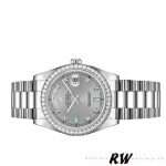 Rolex Day Date 118346 Rhodium Grey Dial 36mm Unisex Replica Watch - Image 12