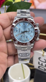 Rolex Cosmograph Daytona 116506 Ice Blue Dial Platinum 40MM Mens Replica Watch - Image 2