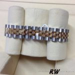 Rolex Datejust 179383 Jubilee Crystal Grey and Champagne Dial 26MM Lady Replica Watch - Image 6