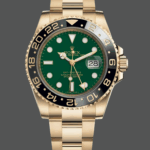 Rolex GMT Master II 116718LN Oyster Bracelet Green Dial 40mm Mens Replica Watch