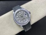 Rolex Yacht Master 226679TBR White Gold 42mm Baguette Diamond Watch - Image 6