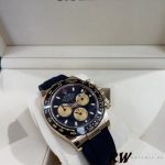 Rolex Daytona 116518LN Black Dial Rubber strap 40mm Mens Replica Watch - Image 11