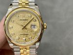 Rolex Datejust 36 Champagne Diamond 116203 0173 Women's Watch - Image 3