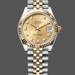 Rolex Datejust 31mm Stainless Steel and Yellow Gold 278273 0026 Champagne Diamond Jubilee