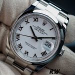 Rolex Datejust m126200 0008 White Roman Dial Stainless Steel 36MM Unisex Replica Watch - Image 12