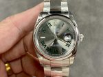 Rolex Datejust 126200 Stainless Steel Grey Wimbledon dial 36MM Unisex Replica Watch - Image 3