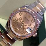 Rolex Datejust 178341 Everose Gold Pink Floral Dial 31MM Lady Replica Watch - Image 2