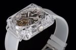 Bell & Ross BR fully transparent tourbillon watch - Image 8