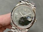 Rolex Datejust m126200 0017 Grey Wimbledon dial Stainless Steel 36MM Unisex Replica Watch - Image 5
