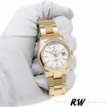 Rolex Day-Date 118208 White Dial Yellow Gold 36mm Unisex Replica Watch - Image 3