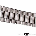 Rolex Day Date 118339 White Dial Fluted Bezel 36mm Unisex Replica Watch - Image 5