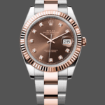 Rolex Datejust 126331 0003 Chocolate Diamond Oyster 41mm Steel