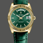 Rolex Day Date 36 Green Dial Solid 18k Yellow Gold 118138 0003