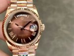 Rolex Day Date 128235 0075 Brown Ombré Roman Dial 36mm - Image 3