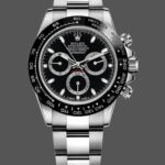 Rolex Cosmograph Daytona 116500LN Ceramic Bezel Black Dial 40mm Mens Replica Watch