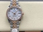 Rolex Datejust 31mm Stainless Steel and Rose Gold 278381RBR Mop Diamond Jubilee - Image 3