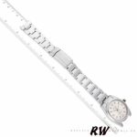 Rolex Oyster Perpetual Air-King 114200 Silver Dial Pink Baton 34mm Unisex replica watch - Image 6