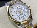 Rolex Sky Dweller 42mm White Dial Stick Markers m336933 0005 Men's Watch - Image 4