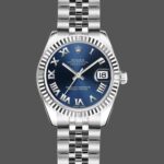 Rolex Datejust 179174 Blue Roman Numeral Dial 26MM Lady Replica Watch