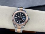Rolex Yacht-Master 126621 EverRose Gold Black Dial 40MM Mens Replica Watch - Image 7