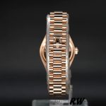 Rolex Datejust 279175 Diamond Paved Dial Fluted Bezel 28mm Lady Replica Watch - Image 5