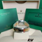 Rolex Datejust Two-Tone Steel Yellow Gold Fluted Bezel m126233 0035 36mm Unisex Replica Watch - Image 25