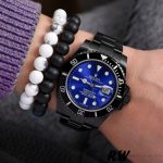 Rolex Submariner Date 116610LN Blue Dial Black PVD/DLC Stainless Steel 40MM Mens Replica Watch - Image 6