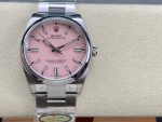 Rolex Oyster Perpetual 36 Oystersteel Pink Dial 126000 0008 Women's Watch - Image 3