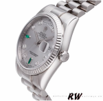 Rolex Day-Date 118239 Rhodium grey Dial 36mm Unisex Replica Watch - Image 3