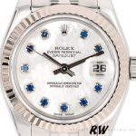 Rolex Datejust 179174 Mother of Pearl White Dial 26MM Lady Replica Watch - Image 4